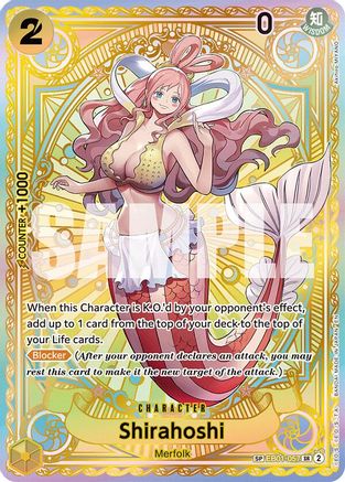 Shirahoshi (SP) (EB01-057) [A Fist of Divine Speed] Foil One Piece Single Bandai