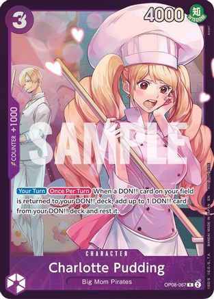Charlotte Pudding (Store Treasure Cup 2025) (OP08-067) [One Piece Promotion Cards] Foil One Piece Single Bandai