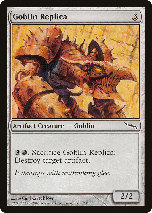 Goblin Replica (MRD-178) [Mirrodin] MTG Single Wizards of the Coast