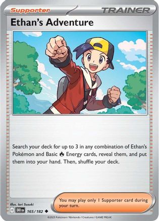 Ethan's Adventure - 165/182 [SV: Destined Rivals] Pokemon Single Pokémon