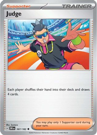 Judge - 167/182 [SV: Destined Rivals] Pokemon Single Pokémon