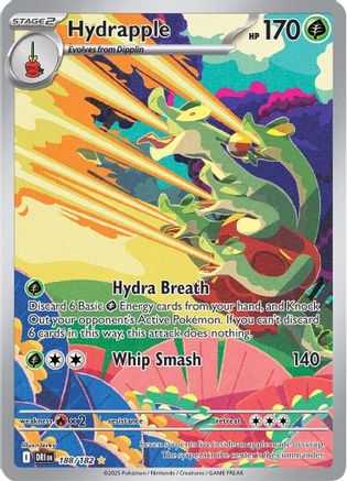 Hydrapple - 188/182 Holofoil [SV: Destined Rivals] Pokemon Single Pokémon