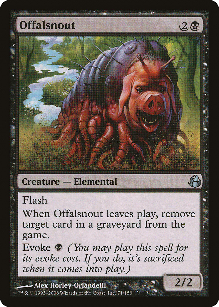 Offalsnout (MOR-071) [Morningtide] Foil MTG Single Wizards of the Coast