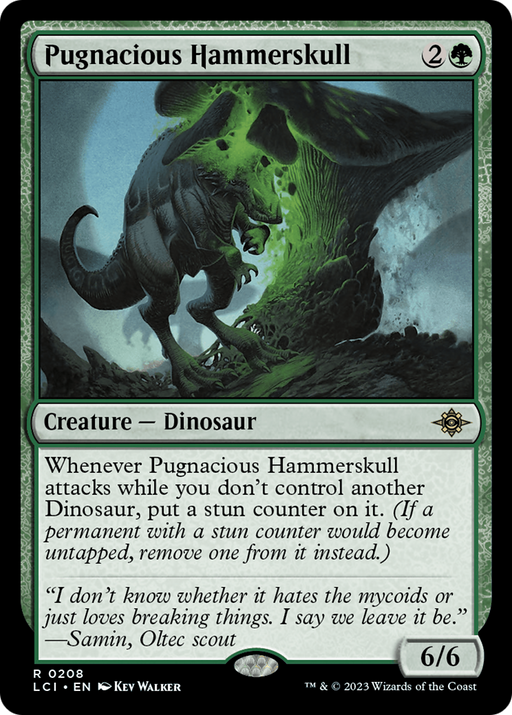 Pugnacious Hammerskull (LCI-208) [The Lost Caverns of Ixalan] MTG Single Wizards of the Coast