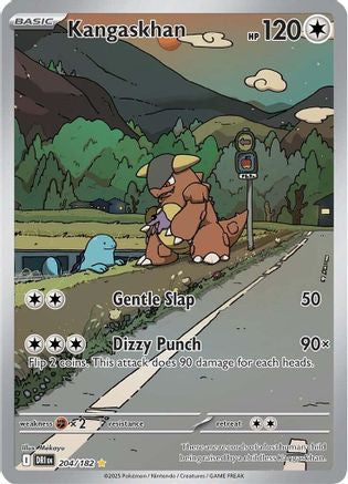 Kangaskhan - 204/182 Holofoil [SV: Destined Rivals] Pokemon Single Pokémon