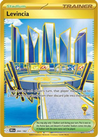 Levincia (244) Holofoil [SV: Destined Rivals] Pokemon Single Pokémon