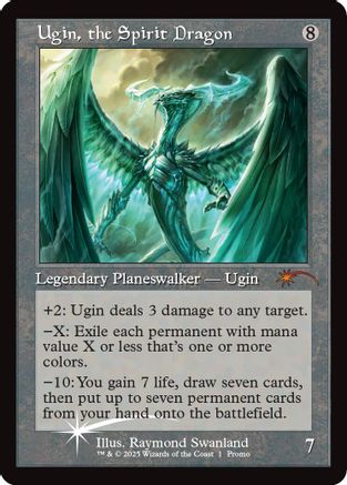 Ugin, the Spirit Dragon (MFP-001) [Secret Lair] Drop Series Foil MTG Single Wizards of the Coast