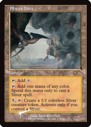 Sliver Hive (MFP-002) [Secret Lair] Drop Series Foil MTG Single Wizards of the Coast