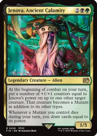 Jenova, Ancient Calamity (FIN-228) [FINAL FANTASY] MTG Single Wizards of the Coast