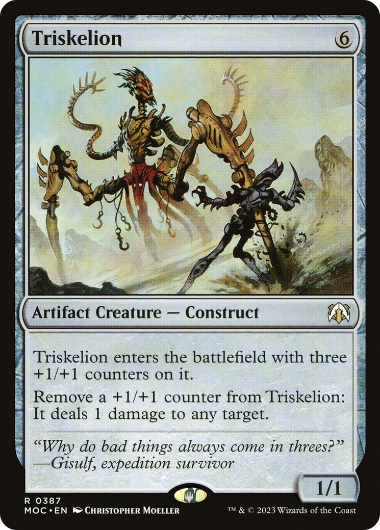 Triskelion (MOC-387) [March of the Machine Commander] MTG Single Wizards of the Coast