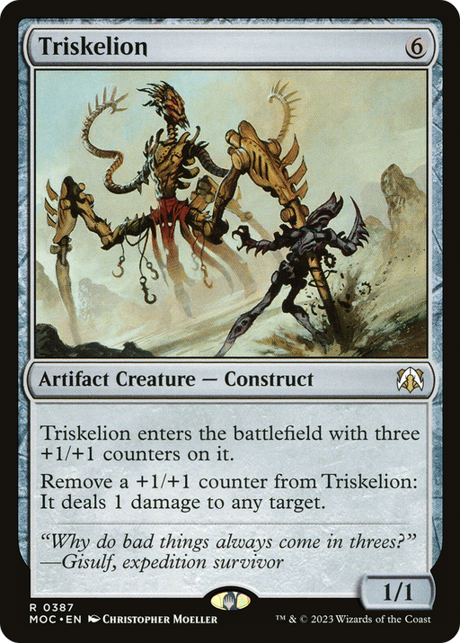Triskelion (MOC-387) [March of the Machine Commander] MTG Single Wizards of the Coast