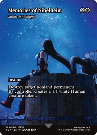 Memories of Nibelheim - Stroke of Midnight (Showcase) (FCA-026) [FINAL FANTASY: Through the Ages] MTG Single Wizards of the Coast