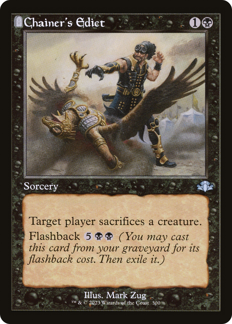 Chainer's Edict (DMR-300) [Dominaria Remastered] MTG Single Wizards of the Coast