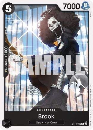 Brook (Reprint) (ST14-010) [Starter Deck 26: PURPLE/BLACK Monkey.D.Luffy] One Piece Single Bandai
