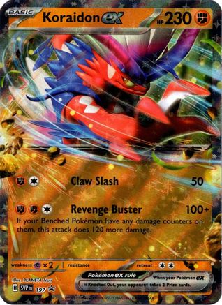Koraidon ex - 197 (197) Holofoil [Promos: SV Promo Cards] Pokemon Single Pokémon