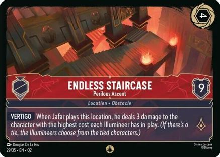Endless Staircase - Perilous Ascent (29/35) [Illumineers Quest Palace Heist] Lorcana Single Disney