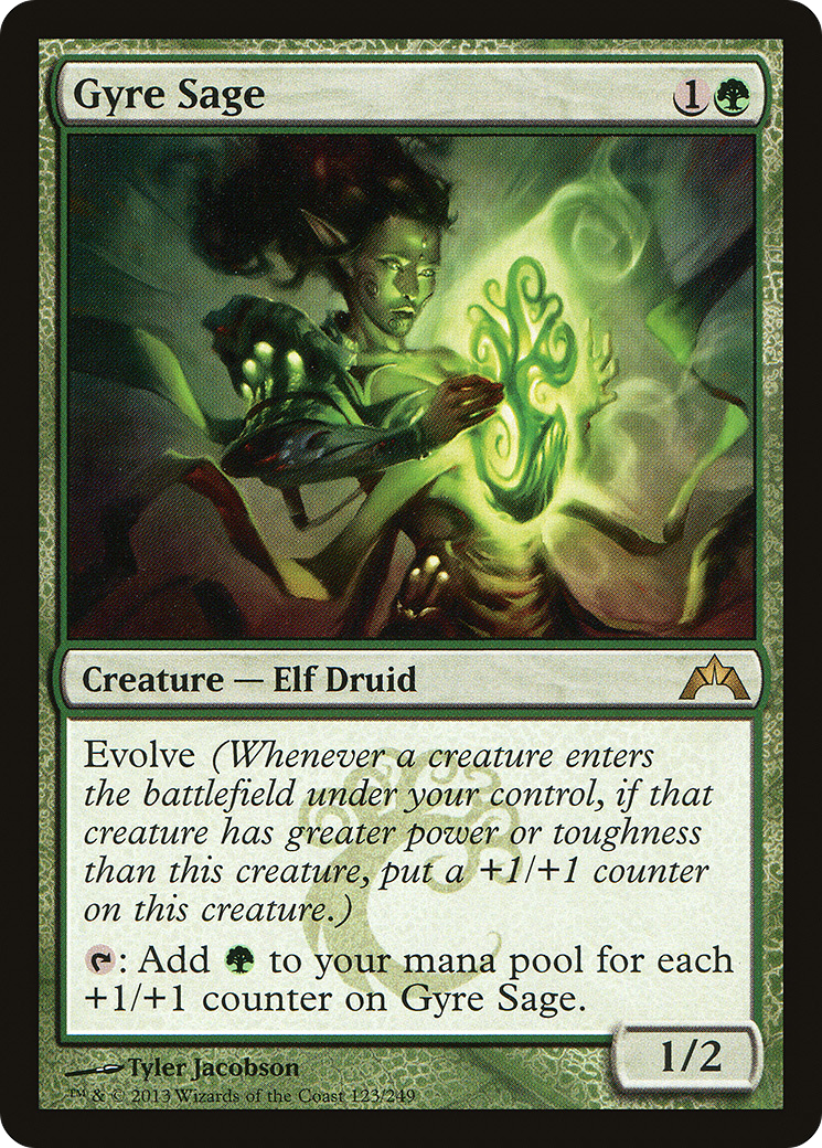 Gyre Sage (GTC-123) [Gatecrash] MTG Single Wizards of the Coast