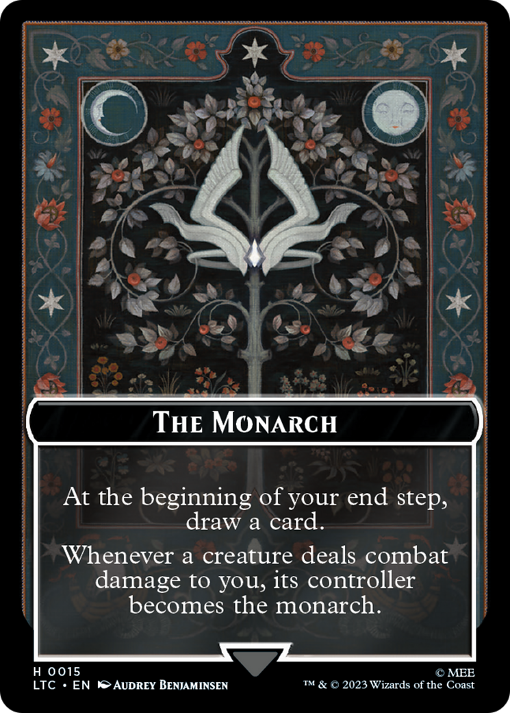 The Monarch (TLTC-015) [Tokens] Tales of Middle-earth Commander Tokens MTG Single Wizards of the Coast