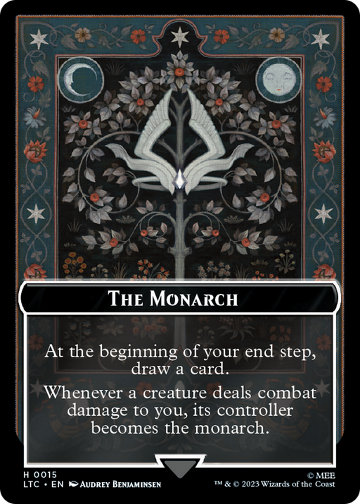 The Monarch (TLTC-015) [Tokens] Tales of Middle-earth Commander Tokens MTG Single Wizards of the Coast