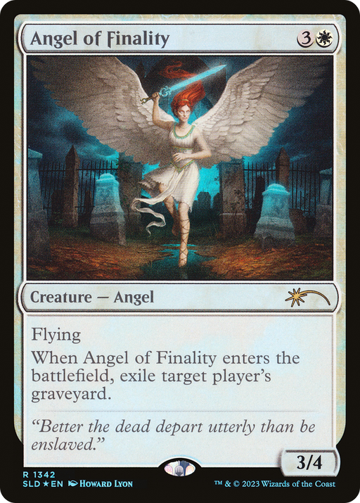 Angel of Finality (SLD-1342) [Secret Lair] Drop Foil MTG Single Wizards of the Coast