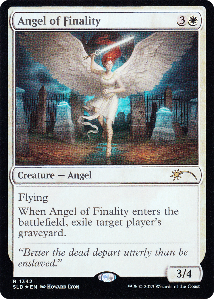 Angel of Finality (SLD-1342) [Secret Lair] Drop Foil MTG Single Wizards of the Coast