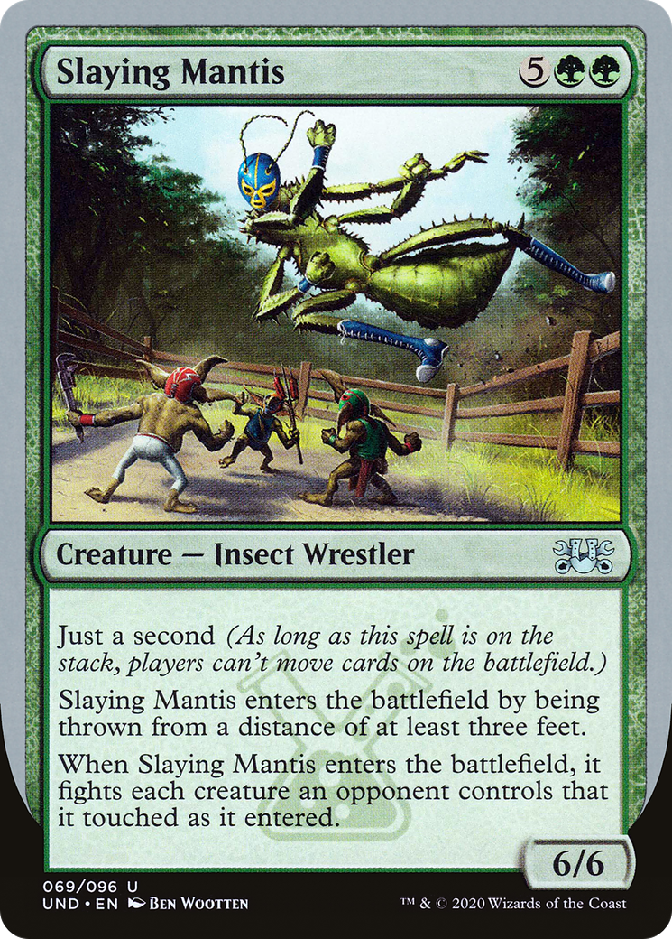 Slaying Mantis (UND-069) [Unsanctioned] MTG Single Wizards of the Coast