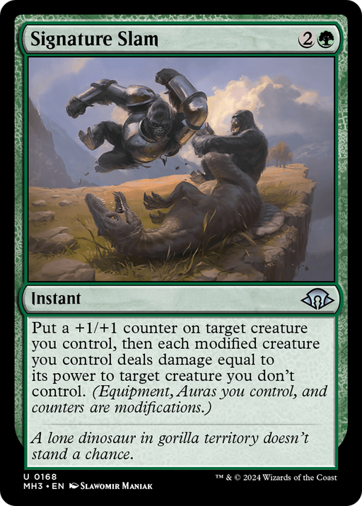 Signature Slam (MH3-168) [Modern Horizons 3] MTG Single Modern Horizons 3