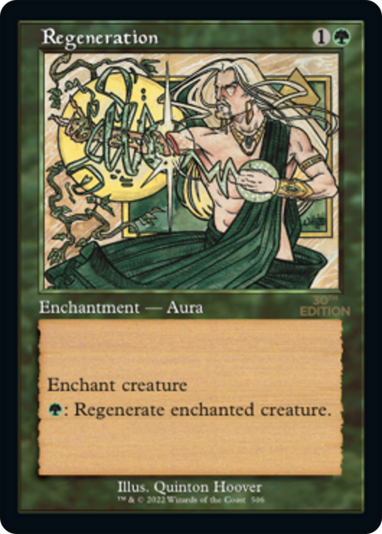 Regeneration (30A-506) [30th Anniversary Edition] MTG Single Wizards of the Coast