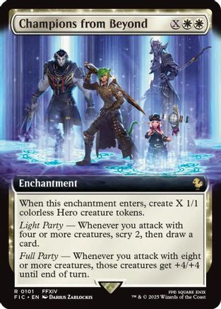 Champions from Beyond (FIC-101) [Commander: FINAL FANTASY] Foil MTG Single Wizards of the Coast