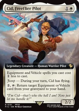 Cid, Freeflier Pilot (FIC-131) [Commander: FINAL FANTASY] MTG Single Wizards of the Coast