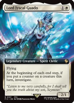 Lord Jyscal Guado (Extended Art) (FIC-137) [Commander: FINAL FANTASY] Foil MTG Single Wizards of the Coast