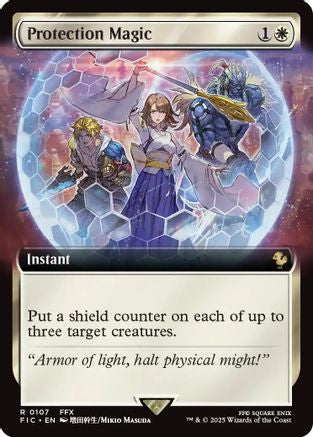 Protection Magic (FIC-107) [Commander: FINAL FANTASY] MTG Single Wizards of the Coast