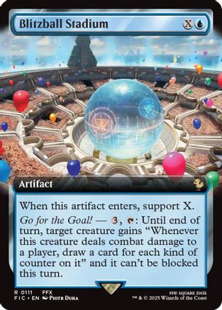 Blitzball Stadium (FIC-111) [Commander: FINAL FANTASY] Foil MTG Single Wizards of the Coast
