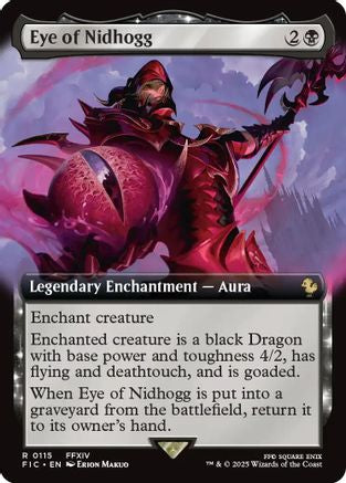 Eye of Nidhogg (FIC-115) [Commander: FINAL FANTASY] Foil MTG Single Wizards of the Coast