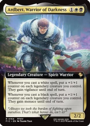 Ardbert, Warrior of Darkness (FIC-164) [Commander: FINAL FANTASY] Foil MTG Single Wizards of the Coast