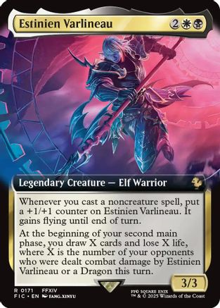 Estinien Varlineau (FIC-171) [Commander: FINAL FANTASY] Foil MTG Single Wizards of the Coast