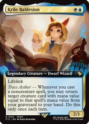 Krile Baldesion (Extended Art) (FIC-176) [Commander: FINAL FANTASY] MTG Single Wizards of the Coast