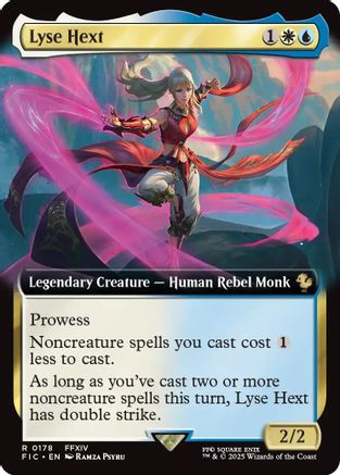 Lyse Hext (Extended Art) (FIC-178) [Commander: FINAL FANTASY] MTG Single Wizards of the Coast