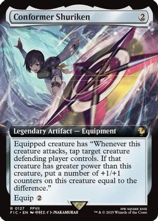Conformer Shuriken (FIC-127) [Commander: FINAL FANTASY] Foil MTG Single Wizards of the Coast