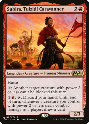 Subira, Tulzidi Caravanner (LIST-162/274) [Mystery Booster] The List Reprints MTG Single Wizards of the Coast