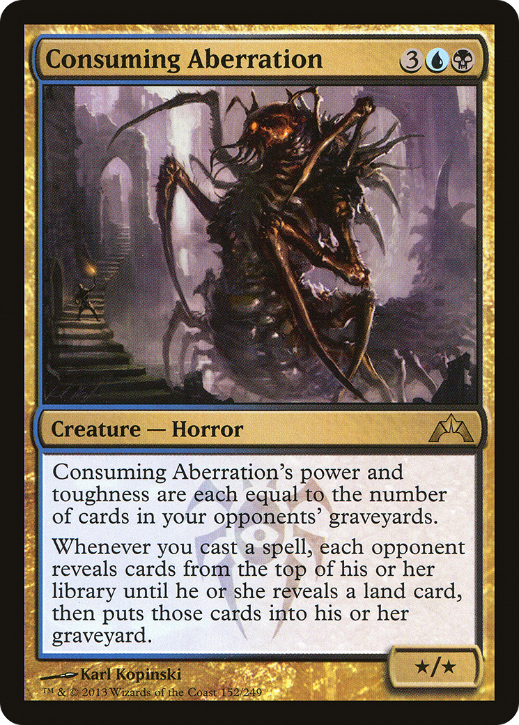 Consuming Aberration (GTC-152) [Gatecrash] Foil MTG Single Wizards of the Coast