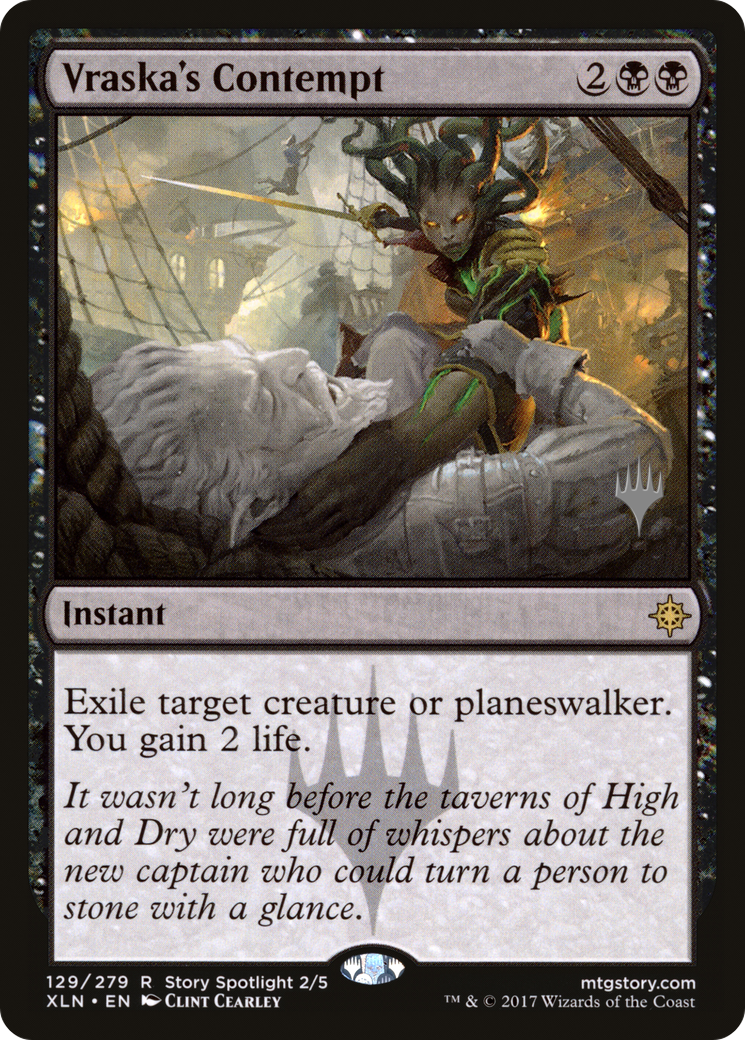 Vraska's Contempt (PPM20-129P) [Ixalan Promos] Foil MTG Single Wizards of the Coast