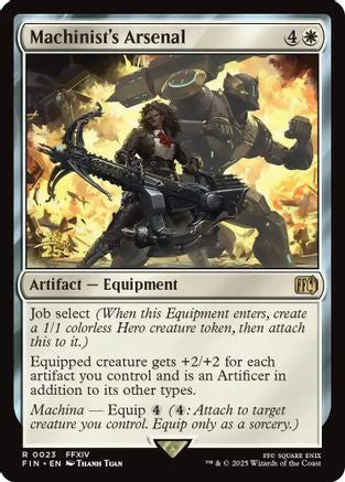 Machinist's Arsenal (PRE-023) [Prerelease Cards] Foil MTG Single Wizards of the Coast