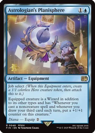 Astrologian's Planisphere (PRE-046) [Prerelease Cards] Foil MTG Single Wizards of the Coast