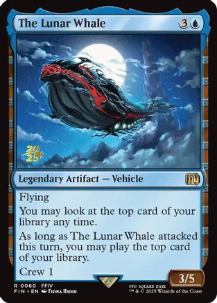 The Lunar Whale (PRE-060) [Prerelease Cards] Foil MTG Single Wizards of the Coast