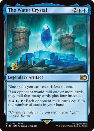 The Water Crystal (PRE-085) [Prerelease Cards] Foil MTG Single Wizards of the Coast