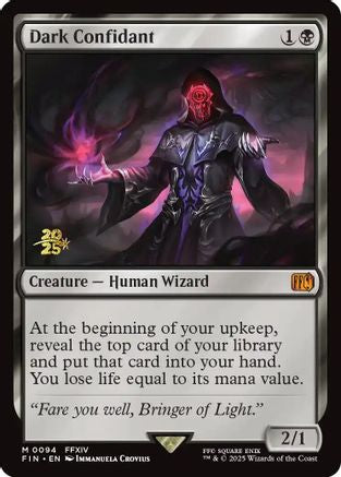 Dark Confidant (PRE-094) [Prerelease Cards] Foil MTG Single Wizards of the Coast
