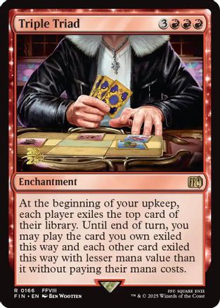 Triple Triad (PRE-166) [Prerelease Cards] Foil MTG Single Wizards of the Coast