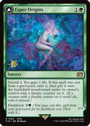 Esper Origins (PRE-185) [Prerelease Cards] Foil MTG Single Wizards of the Coast