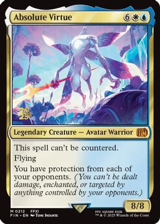 Absolute Virtue (PRE-212) [Prerelease Cards] Foil MTG Single Wizards of the Coast